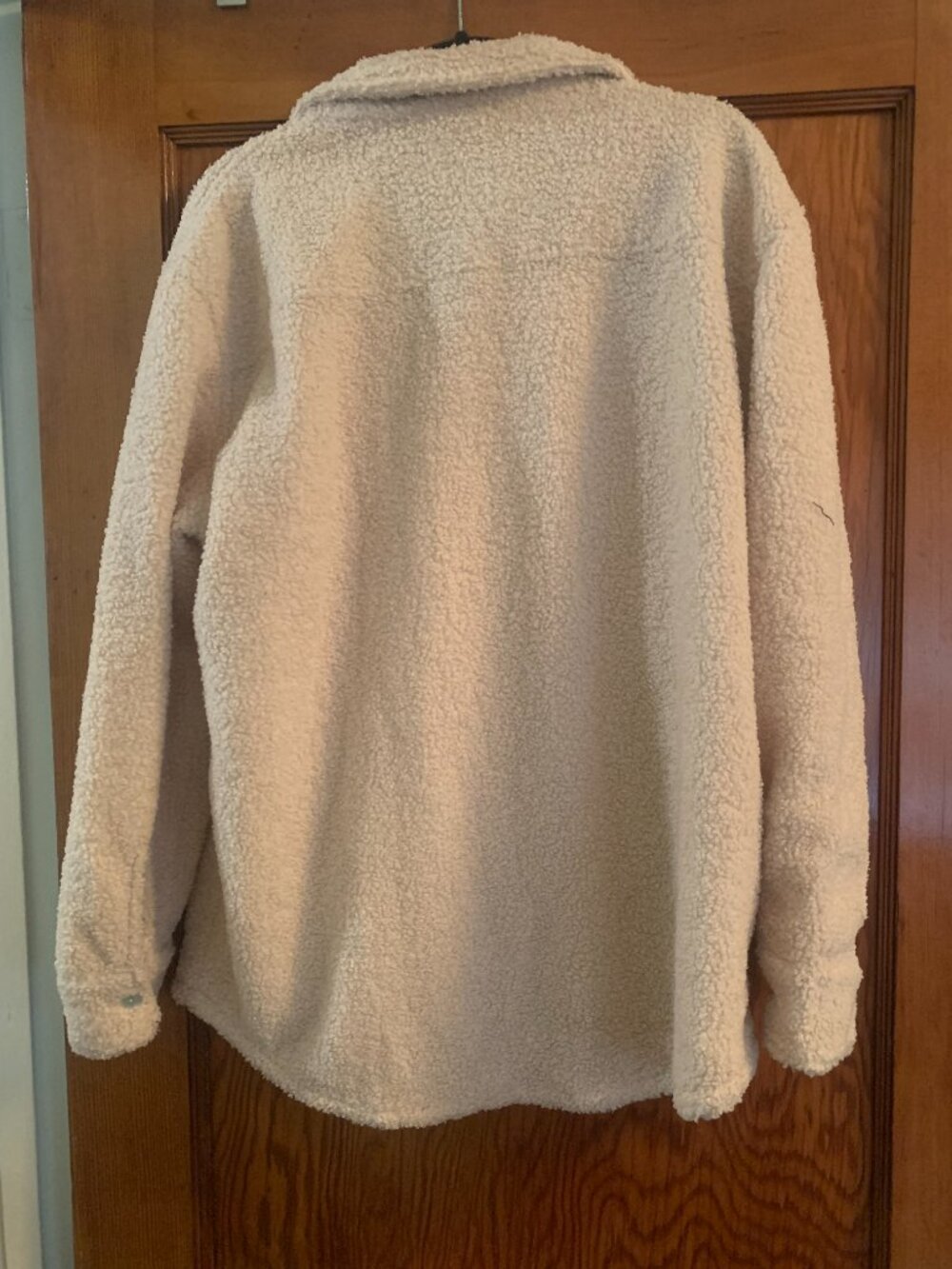 DONNI Sherpa shirt jacket S - Picture 7 of 15